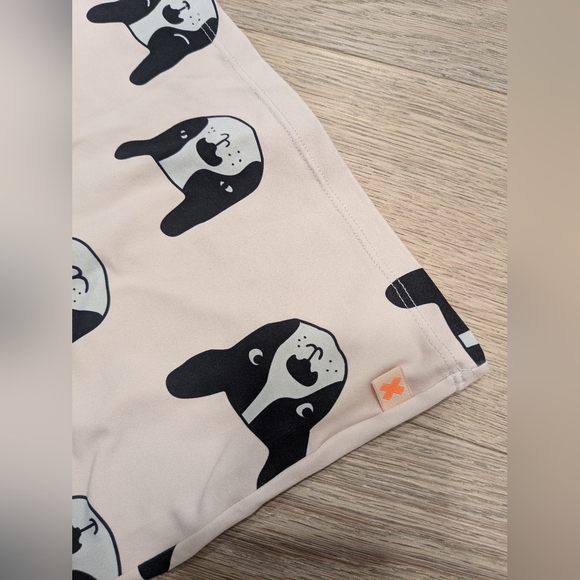 8Y Tiny Cottons French bulldog pattern 🐶 swim rash guard Long sleeves - Picture 6 of 7